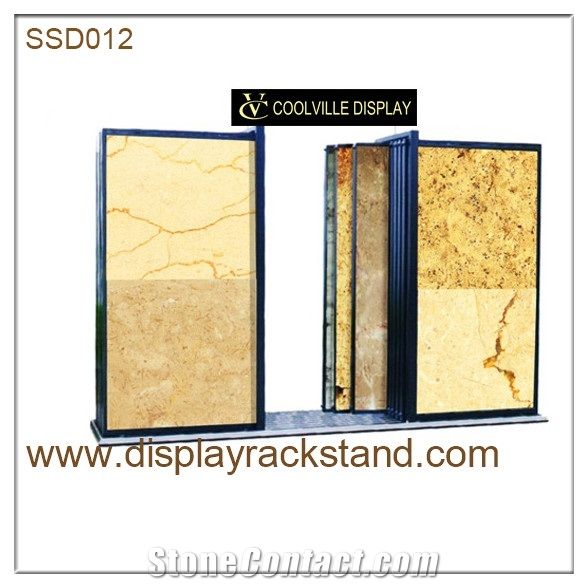 Metal Displays for Tile Marble Granite Slab Warehosue Storage Racks Flooring Tower Quartz Displays Hardwood Fixture Sliding Displays Door Displays