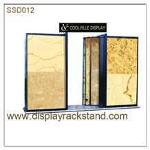 Metal Displays for Tile Marble Granite Slab Warehosue Storage Racks Flooring Tower Quartz Displays Hardwood Fixture Sliding Displays Door Displays