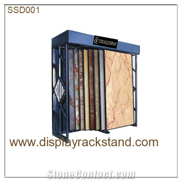 Metal Displays for Tile Marble Granite Slab Warehosue Storage Racks Flooring Tower Quartz Displays Hardwood Fixture Sliding Displays Door Displays