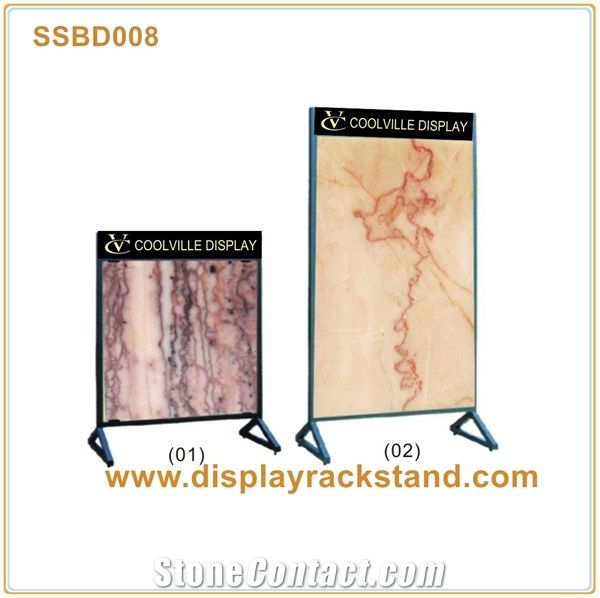 Metal Displays for Tile Marble Granite Slab Warehosue Storage Racks Flooring Tower Quartz Displays Page Book Hardwood Stand Sample Board Displays