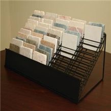 Sample Countertop Stand Tile/Carpet/Granite/Marble/Onyx/Limestone/Travertine/Quartz/Basalt/Stone/Hardwood/Marble Slabs Display Rack Xiamen China
