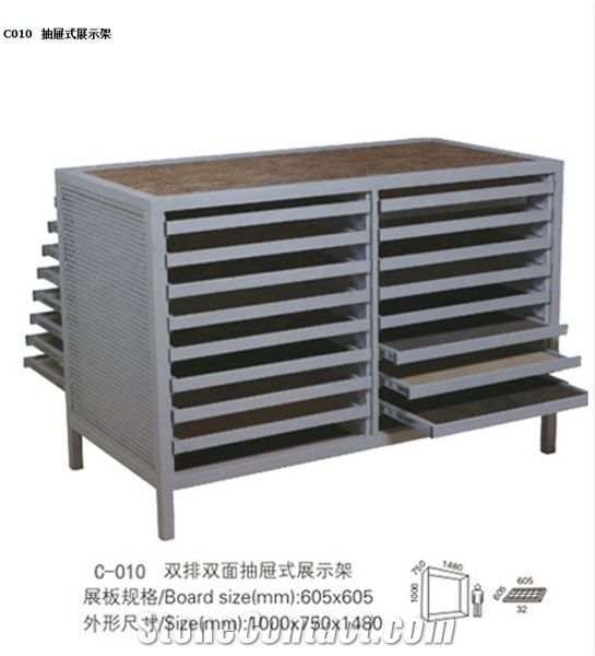 Sculptures Limestone Slabs Grey Granite Flooring Polished Mosaic Hanging Display Wholesale Display Stand Rack Metal Display Rack