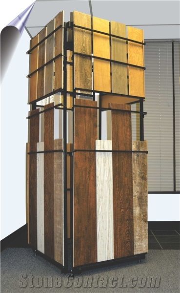 Slat Tile/Carpet/Granite/Marble/Onyx/Limestone/Travertine/Quartz/Basalt/Stone/Hardwood/Marble Slabs Display Rack Showroom Stand Xiamen China