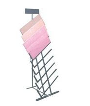 Stone Marble Granite Limestone Ceramic Rotating Tiles Stands Displays Loose Mosaic Tiles Showroom Display Racks Glass Floor Tile Rack Xiamen China