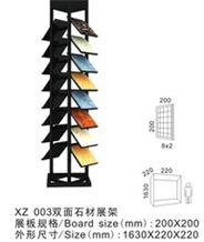 Two Sides Tlie Dsiaplay Rack Metal Display Racks a Frame Granite Racks Grey-Marble Stands Limestone Displays Tile Displays Xiamen Chian