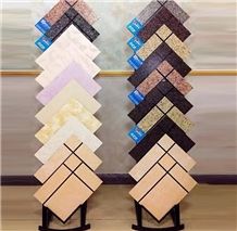 Waterfall Display Racks Stone Sample Display Racks Ceramic Tile Stand Marble Stands Onyx Display Racks Boards Granite Stands Xiamen China