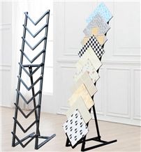 Waterfall Display Stand Stone Sample Display Racks Ceramic Tile Stand Marble Stands Onyx Display Racks Boards Granite Stands Xiamen China