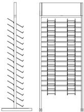 Waterfall Displays Racks for Tile Marble Granite for Fair Storage Racks for Granite Slab Flooring Tower Stands for Quartz Mosaic Tile Display Stands