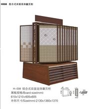White Pebble Beige Quartz Marble Round Medallions Grey Curbstone Black Stone Display Rack China Stone Display Rack China Display Stand Rack