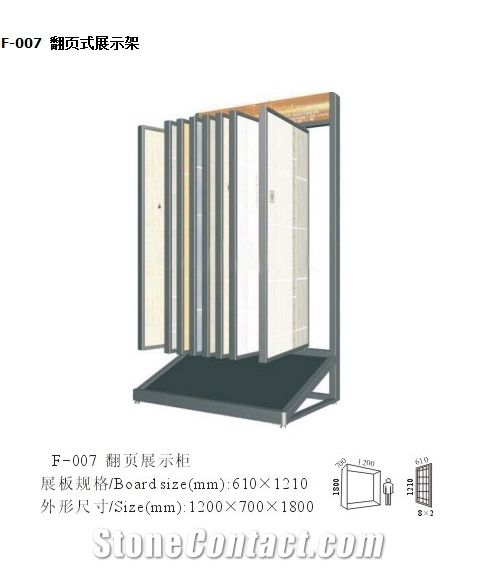 Wing Display Marble Home Decor Marble Strip Mosaic Grey Marble Mosaic Laser Diamond Blades Display Stand Showroom Display Stand Rack