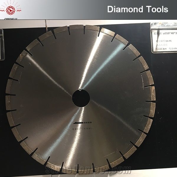 300mm to 800mm Diameter High Frequency and Laser Welding Diamond Circular Saw Blade for Marble and Granite Slab Cutting
