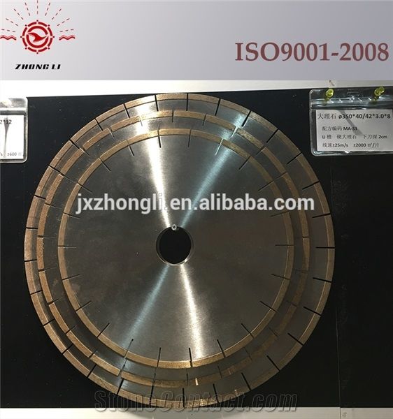 300mm to 800mm Diameter High Frequency and Laser Welding Diamond Circular Saw Blade for Marble and Granite Slab Cutting