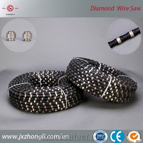 Diamond Wire Saw for Marble, Wire Rope for Dressing Granite, Professional Quarrying Tools,Good Quality Wire Rope for Mining,Multi-Wire Saw for Slab