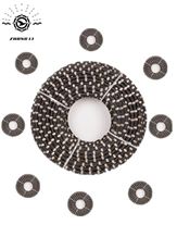 Rubberized Diamond Wire Saws for Granite&Marble Quarrying, Diamond Wire Saw Tools for Block Squaring, Durable Sintered Wire Saw for Wire Saw Machine