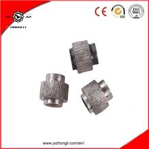 Rubberized Diamond Wire Saws for Granite&Marble Quarrying, Diamond Wire Saw Tools for Block Squaring, Durable Sintered Wire Saw for Wire Saw Machine