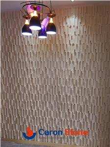 Limra White Limestone ,Lymra Limestone Acid Washing Cultured Stone ,Ledge Stone Panel , Stone Veneer ,Wall Cladding ,Stone Wall Decor