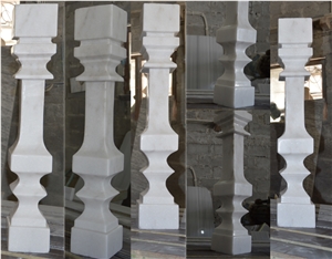 Balustrades White Marble