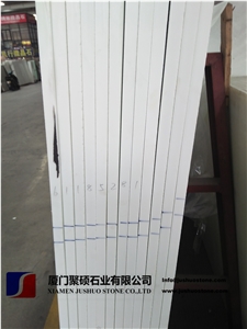 Crystal White Microlite Slabs & Tiles Crystallized Grass Stone