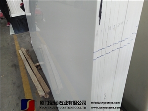 Crystal White Microlite Slabs & Tiles Crystallized Grass Stone