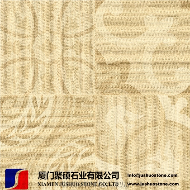 Imitation Carpet Ceramic Tile/ Fancy Tiles/Pottery and Porcelain/Beige Ceramic Tiles