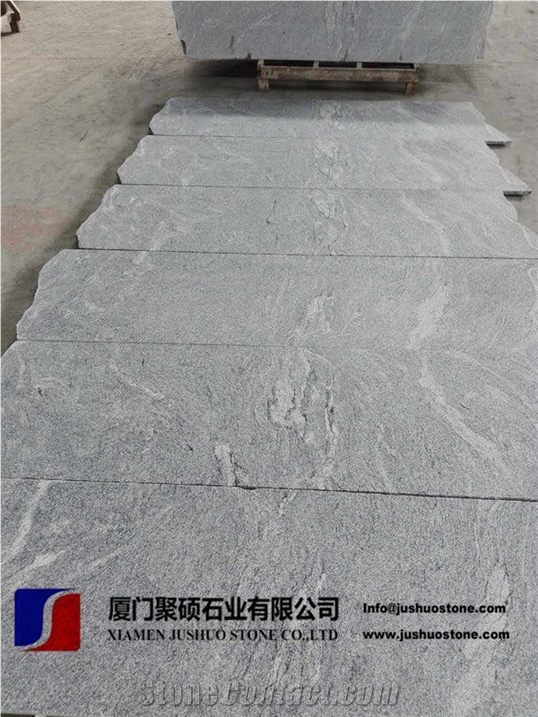 Silver Cloud Granite Slabs & Tiles/Fantasy Grey&White
