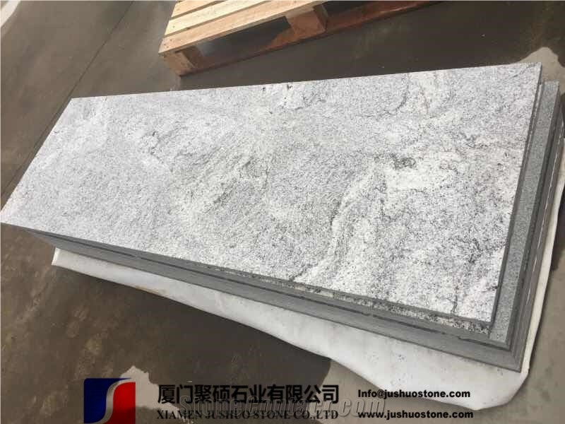 Silver Cloud Granite Slabs & Tiles/Fantasy Grey&White