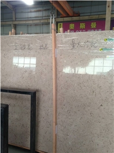 Best Quality Iran Cream Fossil Beige Limestone Tiles Slabs Panel Cuts for Flooring Limestone Wall Covering Shell Stones Limestone French Pattern Gofar