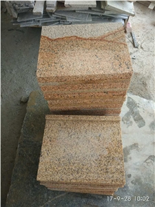 Discount G682 G3582 Granite Pool Coping,Beige Rust Giallo Granite Pool Drain Grates Pool Pavers Swimming Pool Decks Swimming Pool Gofar