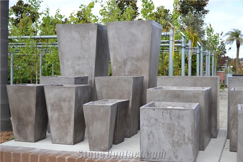 Discount Rust Beige Slate Planter Exterior Garden Flower Pot Flower Stand Planter Boxes Flower Vases Pots Exterior Planters Outdoor Planters Gofar