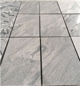 Polished Viscont White Granite Tiles Slabs Machine Cut to Size,Viscon White for Granite Pattern Granite Wall Tiles Floor Covering Granite Slabs Gofar