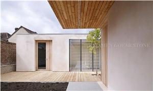 Portugal Beige Classico Crema Limestone Mushroom Stone,Split Face Villa Building Wall Cladding Limestone Wall Tiles Covering