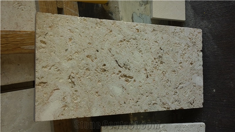 Dominican White Coral Pool Coping, Full Bull Nose