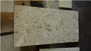 Dominican White Coral Pool Coping, Full Bull Nose