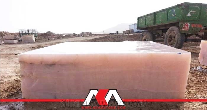Iran Pink Onyx Block