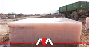 Iran Pink Onyx Block