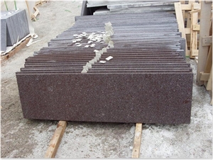 China Brown Porphyry Natural Granite,Tile and Slab for Wall Covering and Floor Use,Direct Factory Own Quarry with Ce Certificate,Cheap Price