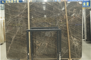 European Network Brown Red Vein Marble,Dynasty Brown Marble,Polished China Black Slabs for Wall & Floor Covering Tiles,Golden Black Natural Stone,