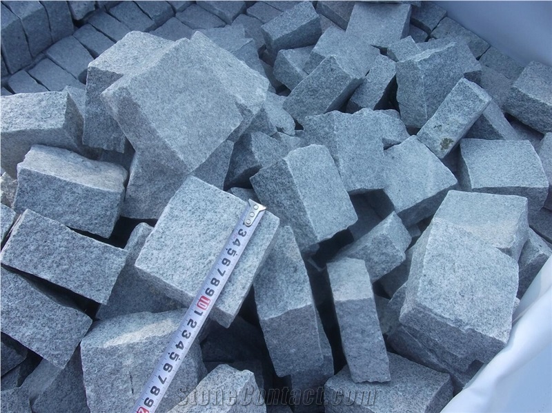 G601 China Gray Granite,Cube Stone Paving Sets,Floor Covering,Garden Stepping Pavements,Walkway Pavers,Courtyard Road Pavers,Exterior Pattern,Walkway