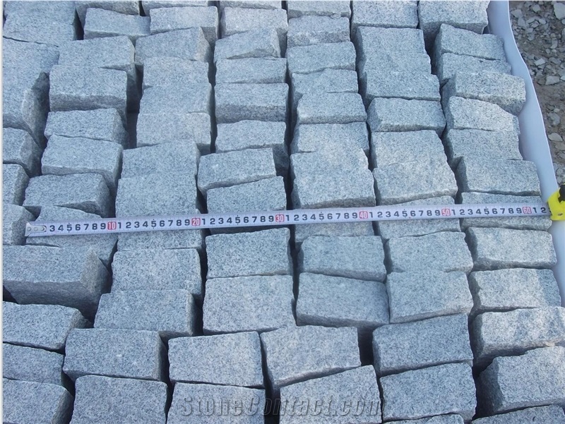 G601 China Gray Granite,Cube Stone Paving Sets,Floor Covering,Garden Stepping Pavements,Walkway Pavers,Courtyard Road Pavers,Exterior Pattern,Walkway