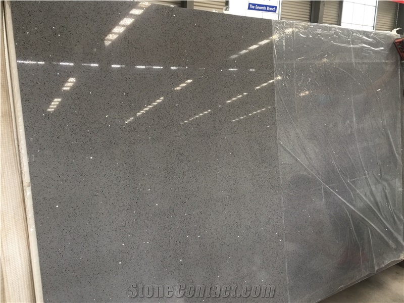 Hot Sale Quartz Stone Slabs,Cheapest Black Quartz,Quartz Stone Tops,Artificial Stone Slabs,Engineered Stone,Black Quartz with Mirror