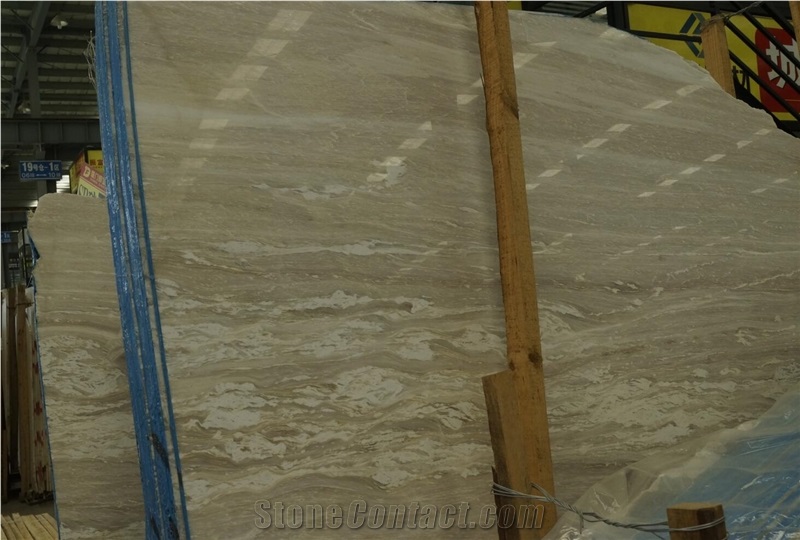 Ionia White Marble Egeo Ondulato Semi White Cloudy Fantasy