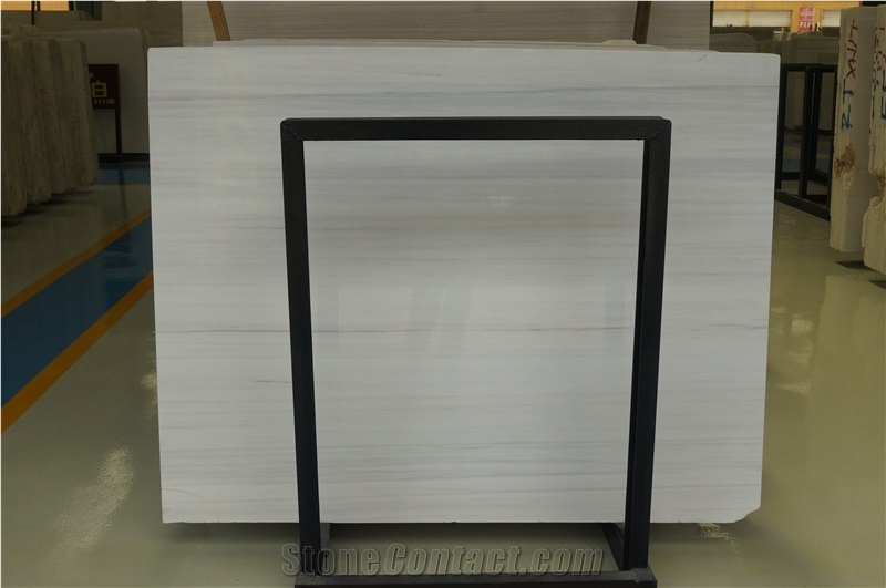 New Products,Thassos Snow White Marble Greece Tiles & Slabs,Pure White Wood Vein Marble Polished Stone,Natural White Marble in Stock,Own Quarry