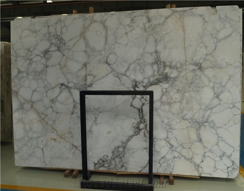 Parnon Light Marble Parnonas Semi White Slab Tile Floor Use