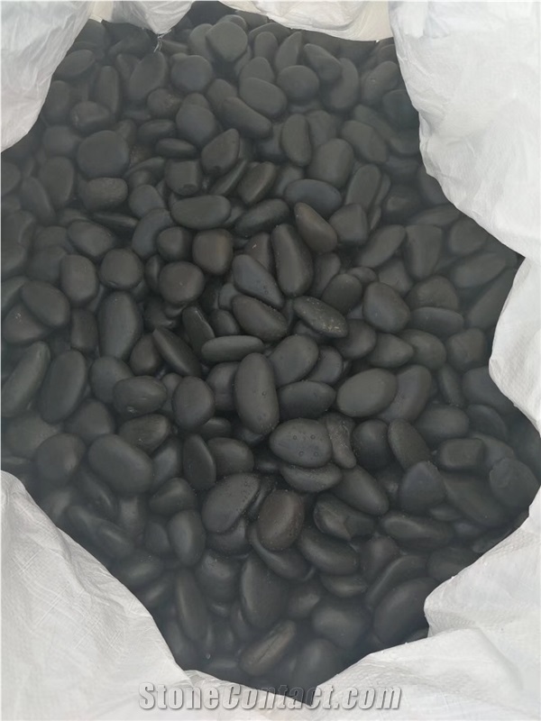 Polished Mixed Pebble Stone Color Stone,High Quality and Cheap Garden Pebble Stone Walkway Pattern,Pebble Stone Driveways, Crushed Stone,
