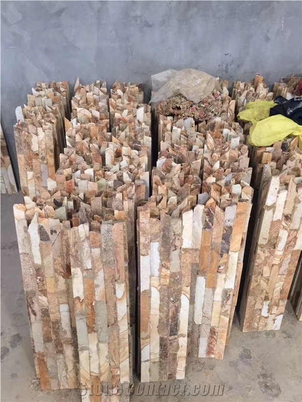 Rusty Slate Stacked Stone Veneer