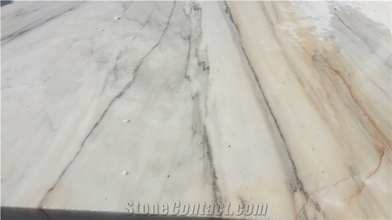Calacatta Crema Marble Block