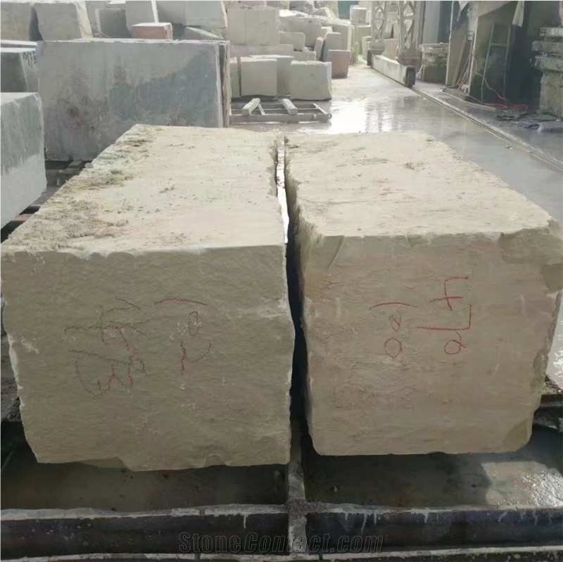 Beige Sandstone Honed Surface for Swimming Pool Coping