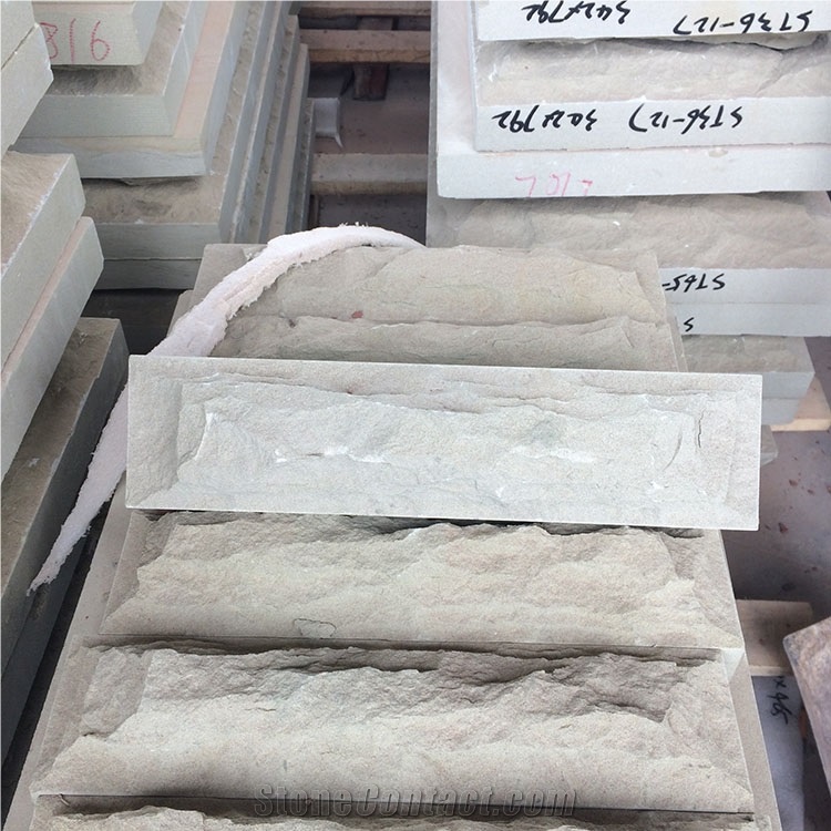 Beige Sandstone Mushroom Sandstone Mushroom Cladding