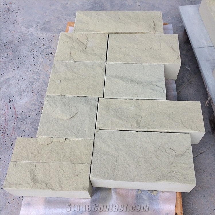 Beige Sandstone Mushroom Sandstone Mushroom Cladding