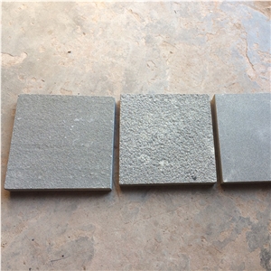 Black Sandstone Flamed Surface for Swimming Pool Coping